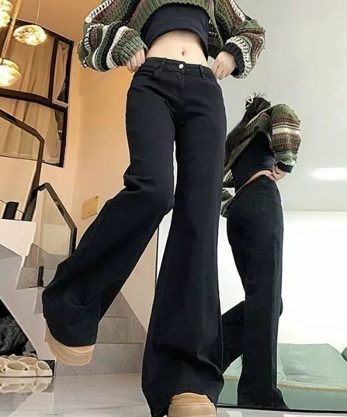 REBALANCE(リバランス)の「フレアデニムパンツ(デニムパンツ・レディース・B/A・MEDIUM/SMALL/LARGE)」の5枚目の写真