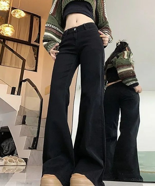 REBALANCE(リバランス)の「フレアデニムパンツ(デニムパンツ・レディース・B/A・MEDIUM/SMALL/LARGE)」の7枚目の写真