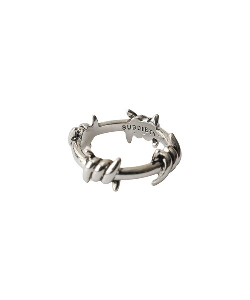 Subciety(サブサエティ)の「Barbed wire ring(リング・メンズ・シルバー・15号/21号/19号/17号)」の11枚目の写真