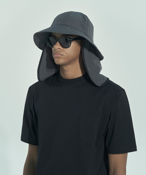 VICTIM(ヴィクティム)の「VICTIM ヴィクティム / ×CA4LA SUNSHADE HAT カシラコラボレーションサンシェードハット 接触冷感 シワ防止 速乾 / VTM-26-A-005(ハット・メンズ・グレー/ブラック/ネイビー・FREE)」の15枚目の写真