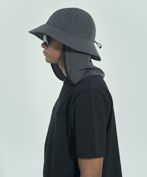 VICTIM(ヴィクティム)の「VICTIM ヴィクティム / ×CA4LA SUNSHADE HAT カシラコラボレーションサンシェードハット 接触冷感 シワ防止 速乾 / VTM-26-A-005(ハット・メンズ・グレー/ブラック/ネイビー・FREE)」の16枚目の写真
