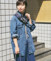 MONITALY（モニタリー）の「MONITALY/モニタリー GIORGIO WORK SHIRT W CONCHE（シャツ/ブラウス）」