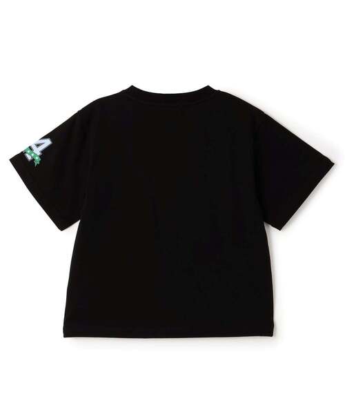 X-girl Stages(エックスガールステージス)の「【接触冷感】MIXロゴ 半袖Tシャツ(Tシャツ/カットソー・キッズ・ラベンダー/ブラック/オフホワイト・80cm/100cm/130cm/110cm/90cm/140cm/120cm)」の11枚目の写真