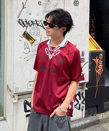 ADAMASTE | Western Soccer Game T-shirt - ウエスタンサッカーゲームTシャツ(Tシャツ/カットソー)