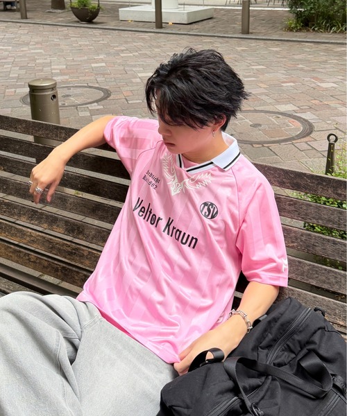 Western Soccer Game T-shirt - ウエスタンサッカーゲームTシャツ（T