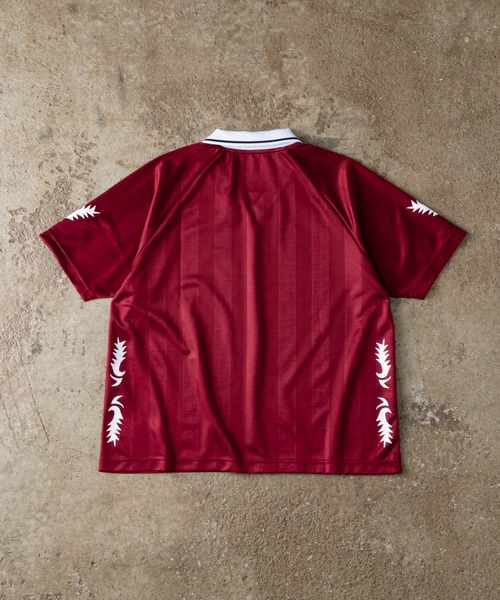 ADAMASTE（アダマスト）の「Western Soccer Game T-shirt - ウエスタンサッカーゲームTシャツ（Tシャツ/カットソー・メンズ・レッド/ブルー/ピンク・MEDIUM/LARGE）」の20枚目の写真