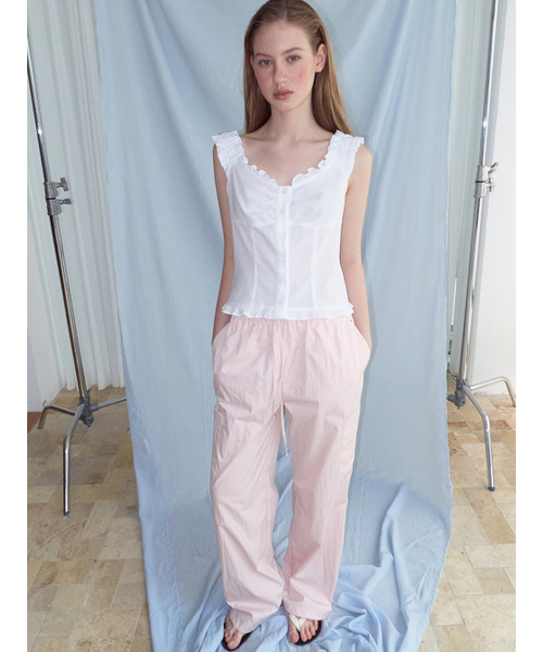 ETMON（エトモン）の「Pocket Rivet Pants, Pink（その他パンツ・レディース・その他・F）」の2枚目の写真