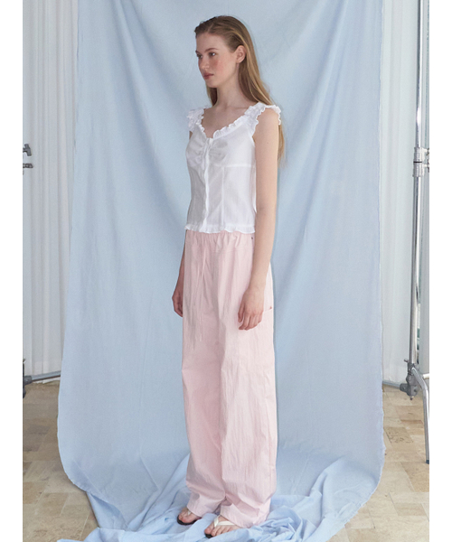 ETMON（エトモン）の「Pocket Rivet Pants, Pink（その他パンツ・レディース・その他・F）」の3枚目の写真