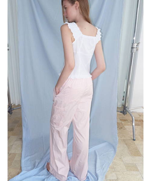 ETMON（エトモン）の「Pocket Rivet Pants, Pink（その他パンツ・レディース・その他・F）」の4枚目の写真