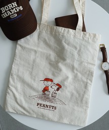 SNOOPY スヌーピー トートバッグ ベースボール