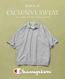 RAGEBLUE（レイジブルー）の「【Champion/チャンピオン】別注スキッパースウェットT＜セットアップ着用可能＞（Tシャツ/カットソー）」