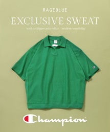 RAGEBLUE | 【Champion/チャンピオン】別注スキッパースウェットT＜セットアップ着用可能＞(Tシャツ/カットソー)
