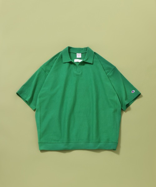 セール】【Champion/チャンピオン】別注スキッパースウェットT