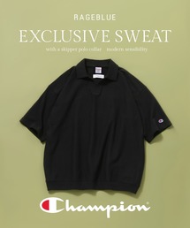 RAGEBLUE | 【Champion/チャンピオン】別注スキッパースウェットT＜セットアップ着用可能＞(Tシャツ/カットソー)