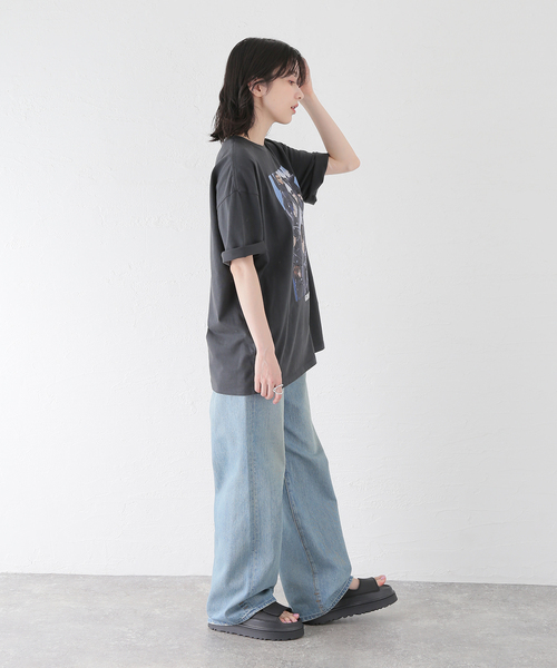 417 EDIFICE（フォーワンセブンエディフィス）の「GANTZ / ガンツ 417別注『COLOR WORKS』Tシャツ（Tシャツ/カットソー・メンズ・オートミール/ホワイト系その他/ホワイト/グレー/チャコールグレー/ブラック系その他/アイボリー/ブラック・X-LARGE/LARGE/MEDIUM）」の12枚目の写真