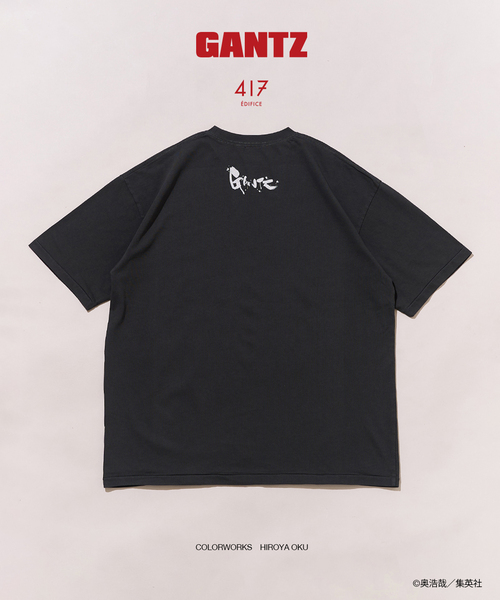 417 EDIFICE（フォーワンセブンエディフィス）の「GANTZ / ガンツ 417別注『COLOR WORKS』Tシャツ（Tシャツ/カットソー・メンズ・オートミール/ホワイト系その他/ホワイト/グレー/チャコールグレー/ブラック系その他/アイボリー/ブラック・X-LARGE/LARGE/MEDIUM）」の17枚目の写真