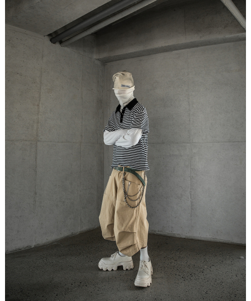 ROARINGRAD(ロアリングラド)の「26 パラシュートバミューダパンツ ベージュ(その他パンツ・レディース・その他・MEDIUM/LARGE)」の3枚目の写真