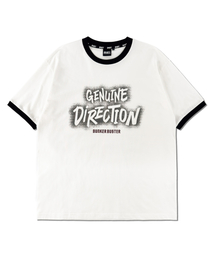 タイポグラフィックリンガー半袖Tシャツ MQ2TU258_OFF WHITE