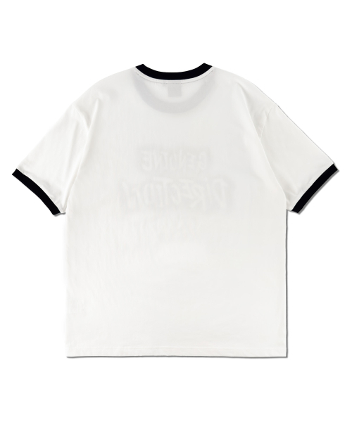 BUNKERBUSTER(バンカーバスター)の「タイポグラフィックリンガー半袖Tシャツ MQ2TU258_OFF WHITE(Tシャツ/カットソー・メンズ・その他・90/95/100/105)」の2枚目の写真