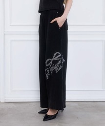 レースフリルカーゴデニム（その他パンツ）｜FickleBebe（フィクルベベ
