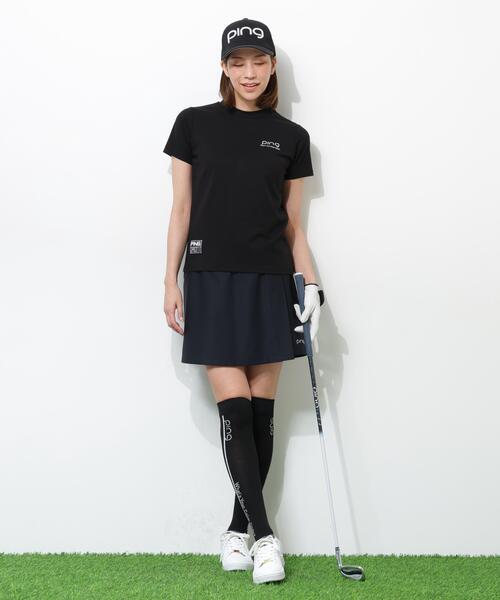 PING（ピン）の「【PING APPAREL】ストレッチドビーショートパンツ ＜GOLD＞ (LADIES)（その他パンツ・レディース・ブラック/ベージュ/ホワイト・L/LL/S/M/XS）」の6枚目の写真