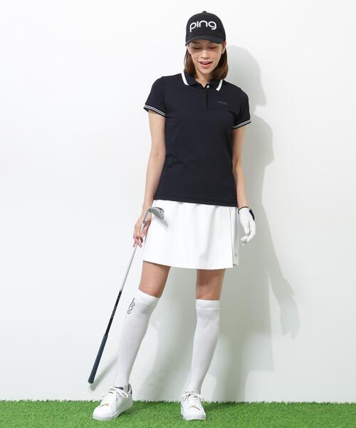 PING（ピン）の「【PING APPAREL】ストレッチドビーショートパンツ ＜GOLD＞ (LADIES)（その他パンツ・レディース・ブラック/ベージュ/ホワイト・L/LL/S/M/XS）」の16枚目の写真
