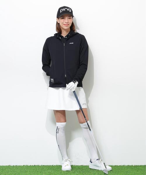 PING（ピン）の「【PING APPAREL】ストレッチドビーショートパンツ ＜GOLD＞ (LADIES)（その他パンツ・レディース・ブラック/ベージュ/ホワイト・L/LL/S/M/XS）」の17枚目の写真