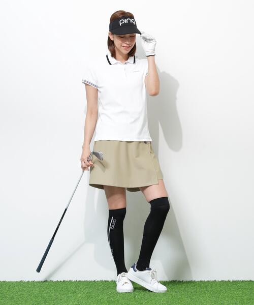 PING（ピン）の「【PING APPAREL】ストレッチドビーショートパンツ ＜GOLD＞ (LADIES)（その他パンツ・レディース・ブラック/ベージュ/ホワイト・L/LL/S/M/XS）」の21枚目の写真