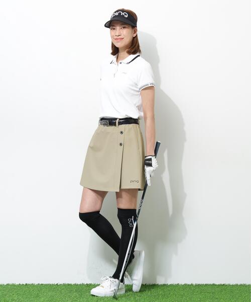 PING（ピン）の「【PING APPAREL】ストレッチドビーショートパンツ ＜GOLD＞ (LADIES)（その他パンツ・レディース・ブラック/ベージュ/ホワイト・L/LL/S/M/XS）」の22枚目の写真