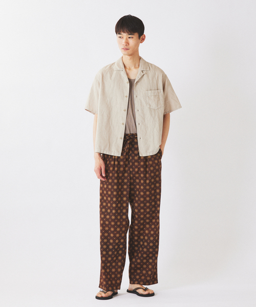 JOURNAL STANDARD relume(ジャーナルスタンダード レリューム)の「インドネシア バティック イージーパンツ(その他パンツ・メンズ・ブラウン/チョコ/ブラウン系その他・MEDIUM/LARGE)」の7枚目の写真