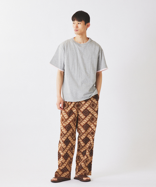 JOURNAL STANDARD relume(ジャーナルスタンダード レリューム)の「インドネシア バティック イージーパンツ(その他パンツ・メンズ・ブラウン/チョコ/ブラウン系その他・MEDIUM/LARGE)」の6枚目の写真