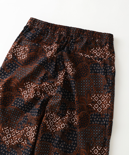 JOURNAL STANDARD relume(ジャーナルスタンダード レリューム)の「インドネシア バティック イージーパンツ(その他パンツ・メンズ・ブラウン/チョコ/ブラウン系その他・MEDIUM/LARGE)」の12枚目の写真