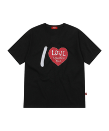 I Love Logo T-shirts Black