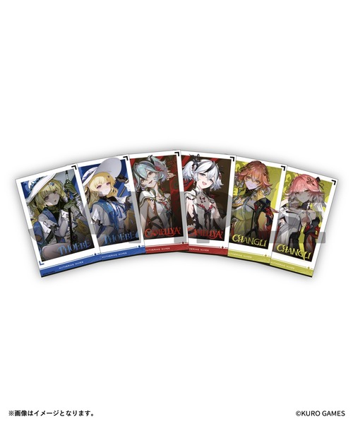 鳴潮×ZOZOTOWN】フォトカード6種セット（その他雑貨）｜ZOZOSPOT