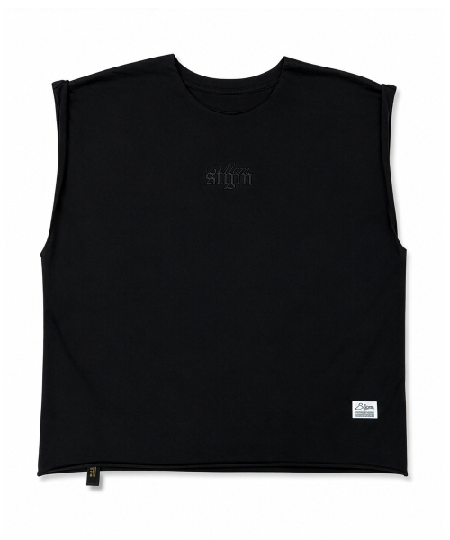 STIGMA(スティグマ)の「RAW-CUT WASHED SLEEVELESS BLACK(Tシャツ/カットソー・メンズ・その他・MEDIUM/LARGE/X-LARGE)」の1枚目の写真