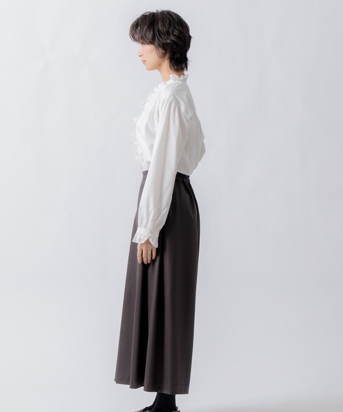 WHYTO.(ホワイト)の「「WHYTO. / ホワイト」leather like pleats pants(その他パンツ・レディース・ブラウン/ブラック・36/38)」の20枚目の写真