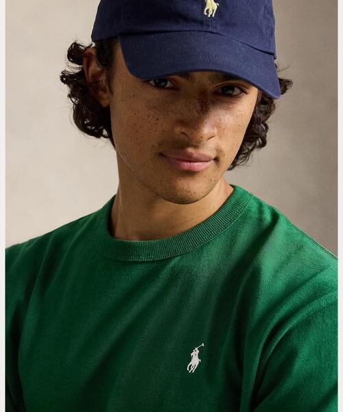 POLO RALPH LAUREN(ポロ ラルフ ローレン)の「リラックス フィット ジャージー クルーネック Tシャツ(Tシャツ/カットソー・メンズ・グリーン・L/M/S/XS)」の5枚目の写真