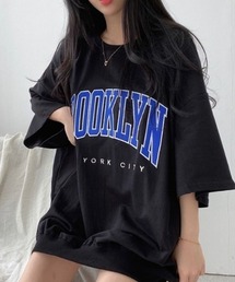 ビッグサイジングロゴプリントTシャツ