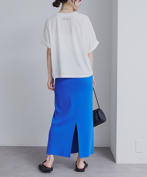 PUAL CE CIN(ピュアルセシン)の「コーヒーフォトプリントTシャツ(Tシャツ/カットソー・レディース・ブラック/オフホワイト・FREE)」の9枚目の写真