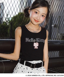 ANAP GiRL（アナップガール）の「ANAPGIRL×HELLOKITTYラインストーンロゴタンクトップ（タンクトップ）」