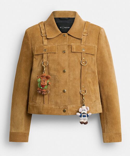 COACH(コーチ)の「【COACH | BRAIN DEAD】スエード ストラップ ジャケット(その他アウター・レディース・ベージュ系その他・SMALL/X-SMALL/MEDIUM/LARGE)」の6枚目の写真