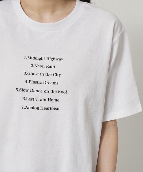 ALL NEW MART(オールニューマート)の「ピアノ グラフィックTシャツ(Tシャツ/カットソー・レディース・ライトブルー/ホワイト/ライトグレー・00)」の14枚目の写真