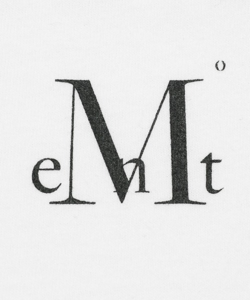 MUCENT(ムセント)の「◇MUCENT◇ブランド直輸入正規品/JEDEN シグネチャー ロゴ ハーフ T JEDEN SIGNATURE LOGO HALF T(Tシャツ/カットソー・レディース・ホワイト/ブラック・S/M)」の12枚目の写真