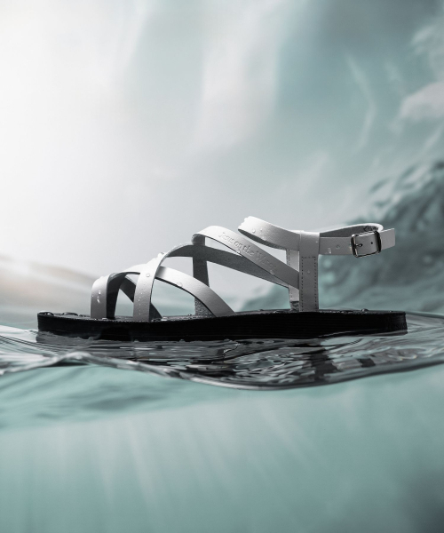 JESUS ON THE WATER(ジーザスオンザウォーター)の「JESUS SANDAL Shalem 牛革ストラップサンダル 2cm -JOW102 (5色)(サンダル・レディース・オフホワイト/シルバー/キャメル/ワイン/ブラック・23cm/23.5cm/24cm/24.5cm/25cm/25.5cm)」の13枚目の写真