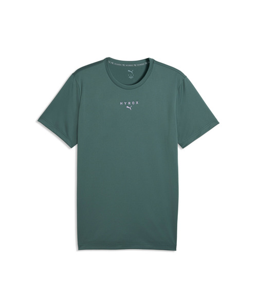 PUMA（プーマ）の「PUMA プーマ メンズ トレーニング PUMA x HYROX ポリ グラフィック 半袖 Tシャツ（Tシャツ/カットソー・メンズ・グリーン系/グレー・X-LARGE/MEDIUM/SMALL/LARGE）」の5枚目の写真