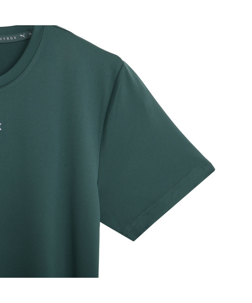 PUMA（プーマ）の「PUMA プーマ メンズ トレーニング PUMA x HYROX ポリ グラフィック 半袖 Tシャツ（Tシャツ/カットソー・メンズ・グリーン系/グレー・X-LARGE/MEDIUM/SMALL/LARGE）」の7枚目の写真