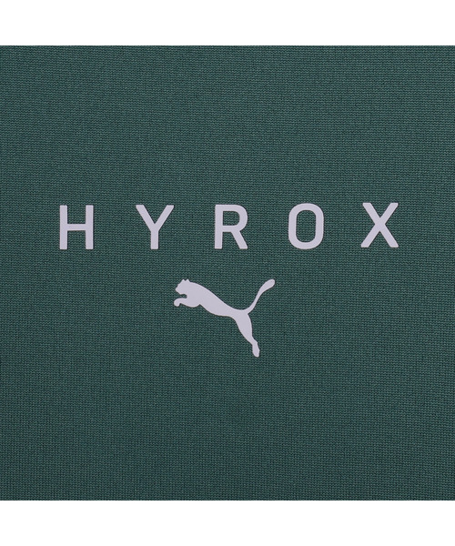 PUMA（プーマ）の「PUMA プーマ メンズ トレーニング PUMA x HYROX ポリ グラフィック 半袖 Tシャツ（Tシャツ/カットソー・メンズ・グリーン系/グレー・X-LARGE/MEDIUM/SMALL/LARGE）」の8枚目の写真