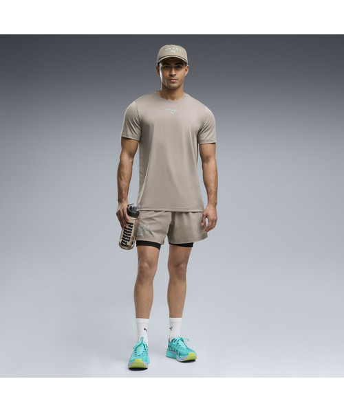 PUMA（プーマ）の「PUMA プーマ メンズ トレーニング PUMA x HYROX ポリ グラフィック 半袖 Tシャツ（Tシャツ/カットソー・メンズ・グリーン系/グレー・X-LARGE/MEDIUM/SMALL/LARGE）」の13枚目の写真