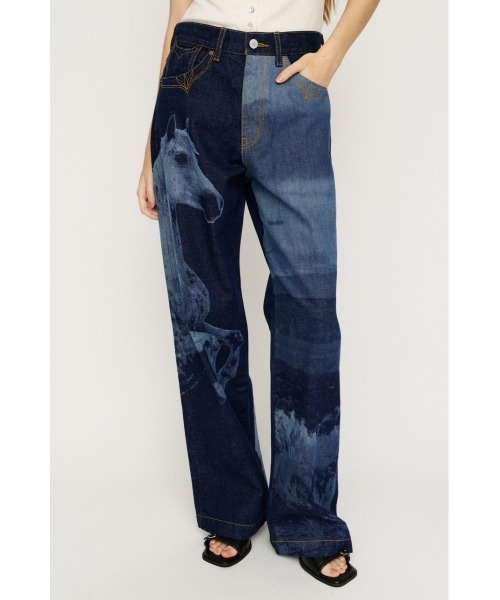 HORSE WESTERN STRAIGHT DENIM ホースウエスタンストレートデニム 夏服