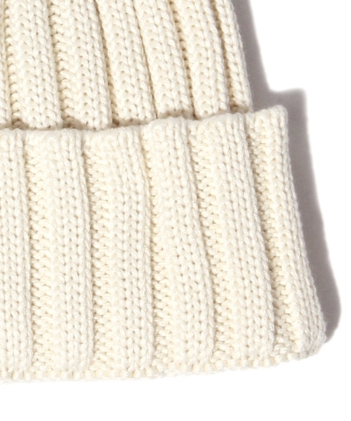 LEUCHTFEUER（ロイフトフォイヤー）の「LEUCHTFEUER / リブ ワッチキャップ 16SS（ニットキャップ/ビーニー・レディース・ナチュラル/グレー/ブラウン系その他/レッド/オリーブ/ネイビー・ONE SIZE）」の21枚目の写真